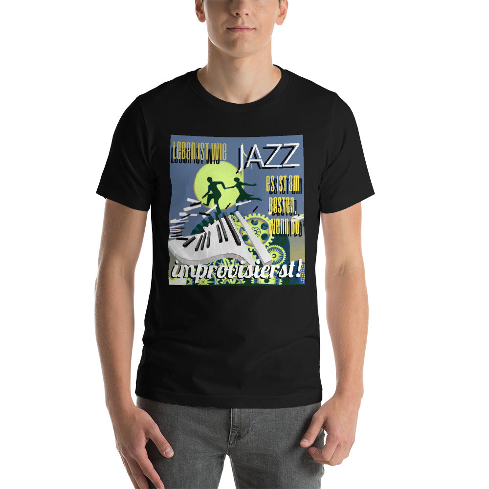 Jazz : Kurzärmeliges Unisex-T-Shirt