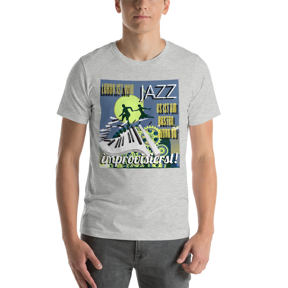 Jazz : Kurzärmeliges Unisex-T-Shirt